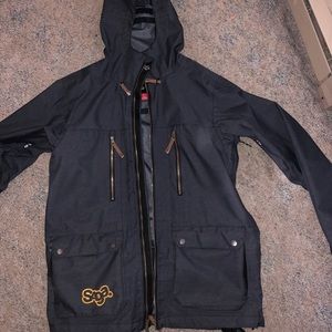 Saga Outerwear Navy Blue Jacket